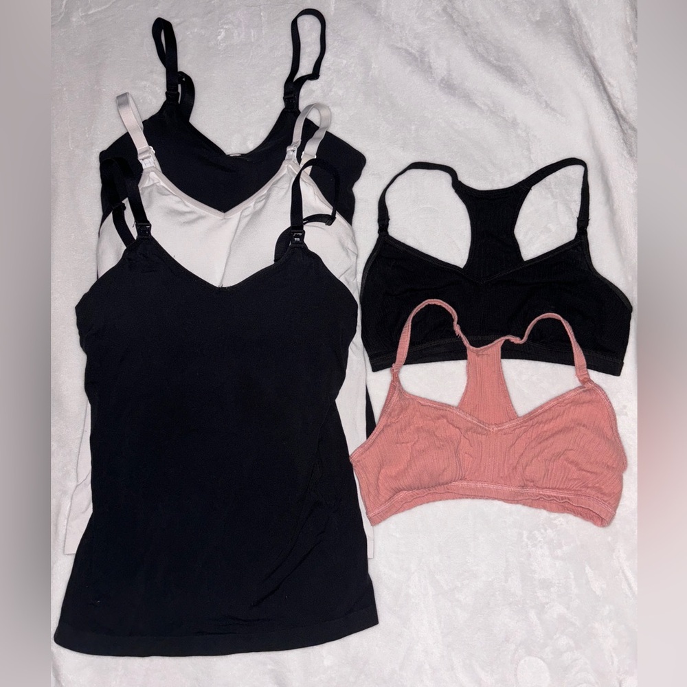 Auden Nursing Tank & Bra lot size medium